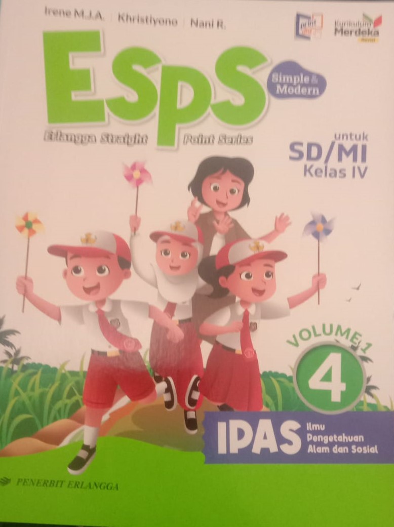 ESPS IPAS 4 Ilmu Pengetahuan Alam & Sosial Vol 1 Kurikulum Merdeka Revisi